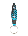 Surfboard Keyring in Black & Blue