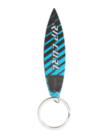 Surfboard Keyring in Black & Blue