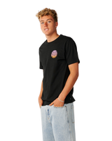 The Rip Curl Mens Wettie Passage Icon T-Shirt in Black