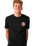 The Rip Curl Mens Wettie Passage Icon T-Shirt in Black