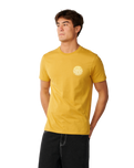 Wettie Passage Icon T-Shirt in Mustard Gold