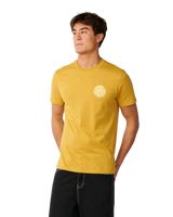 Wettie Passage Icon T-Shirt in Mustard Gold