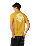 Wettie Passage Icon T-Shirt in Mustard Gold