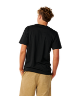 The Rip Curl Mens Circle Logo T-Shirt in Black