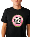 The Rip Curl Mens Circle Logo T-Shirt in Black