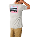 The Rip Curl Mens Line Up T-Shirt in Grey Marle