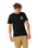 The Rip Curl Mens Line Up T-Shirt in Black