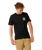 The Rip Curl Mens Line Up T-Shirt in Black