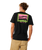 The Rip Curl Mens Line Up T-Shirt in Black