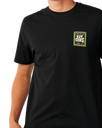 The Rip Curl Mens Line Up T-Shirt in Black