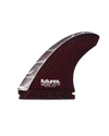 John John Florence Signature Scimitar Fins in Red