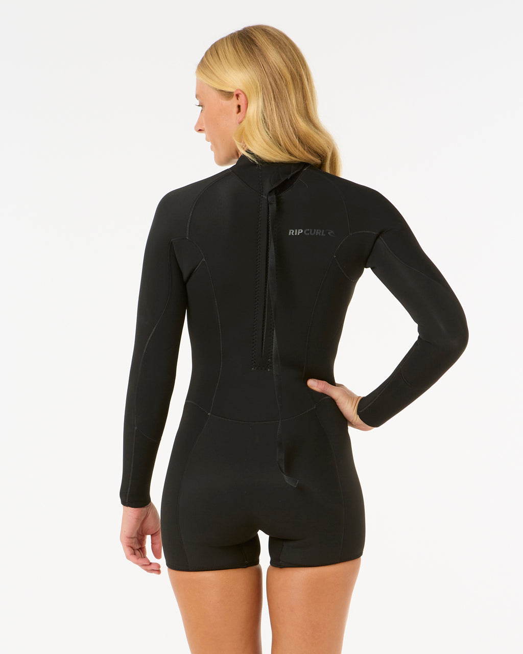 Dawn Patrol 2mm Long Sleeve Spring Wetsuit in Black