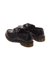 Adrian Smooth Leather Tassel Loafers in Black