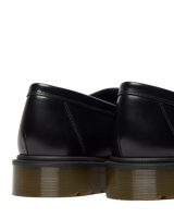 Adrian Smooth Leather Tassel Loafers in Black
