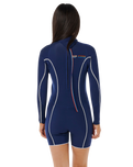 Stephanie Gilmore Dawn Patrol 2mm Back Zip Spring Wetsuit in Navy