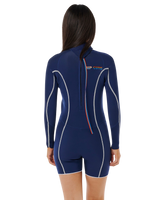 Stephanie Gilmore Dawn Patrol 2mm Back Zip Spring Wetsuit in Navy