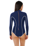 Stephanie Gilmore G-Bomb 1.5mm Back Zip Spring Wetsuit in Navy