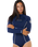 Stephanie Gilmore G-Bomb 1.5mm Back Zip Spring Wetsuit in Navy