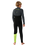 The Rip Curl Boys Flashbomb Pro 4/3mm Chest Zip Wetsuit in Grey