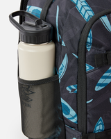 The Rip Curl Posse Mid Backpack in Black & Blue