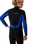Boys Trad 4/3mm Back Zip Wetsuit in Blue