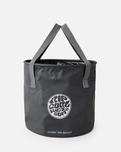 The Rip Curl Surf Series 50L Bucket in Black & Grey