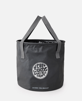 The Rip Curl Surf Series 50L Bucket in Black & Grey