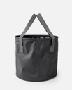The Rip Curl Surf Series 50L Bucket in Black & Grey