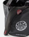 The Rip Curl Surf Series 50L Bucket in Black & Grey