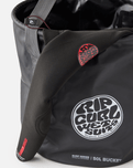 The Rip Curl Surf Series 50L Bucket in Black & Grey