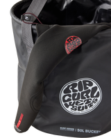 Surf 50L Bucket in Black & Grey