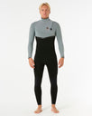 E-Bomb 4/3mm Zip Free Wetsuit in Iced Grey