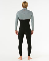 E-Bomb 4/3mm Zip Free Wetsuit in Iced Grey