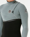 E-Bomb 4/3mm Zip Free Wetsuit in Iced Grey