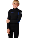 The Rip Curl Boys Trad 5/4mm Back Zip Wetsuit in Blue