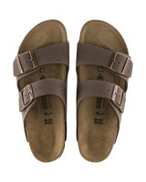 Arizona Birko Flor Sandals in Mocha