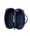 Mystical Whale Open Flat Makeup Bag in Navy