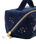 Mystical Whale Open Flat Makeup Bag in Navy