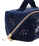 Mystical Whale Open Flat Makeup Bag in Navy