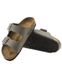 The Birkenstock Mens Arizona Sandals in Stone