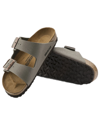 The Birkenstock Mens Arizona Sandals in Stone