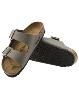 The Birkenstock Mens Arizona Sandals in Stone