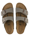 The Birkenstock Mens Arizona Sandals in Stone
