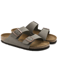 The Birkenstock Mens Arizona Sandals in Stone