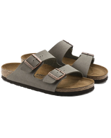 The Birkenstock Mens Arizona Sandals in Stone