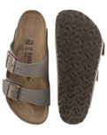 The Birkenstock Mens Arizona Sandals in Stone