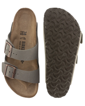 The Birkenstock Mens Arizona Sandals in Stone
