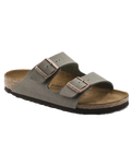 The Birkenstock Womens Womens Arizona Sandals in Stone