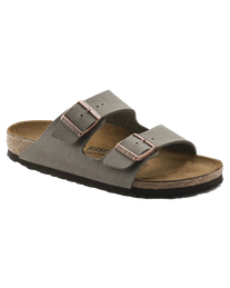 The Birkenstock Womens Womens Arizona Sandals in Stone