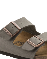 The Birkenstock Womens Womens Arizona Sandals in Stone